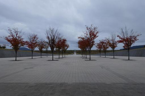 道の駅高田松原（秋）の写真