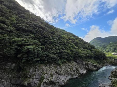 小歩危峡(2025年6月) 小歩危峡(2025年6月) 山,風景,景色の写真素材