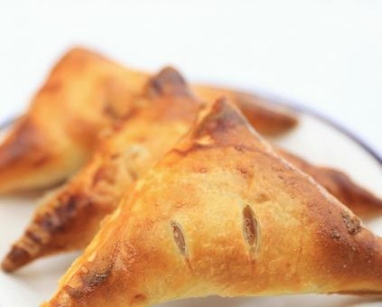 手焼きアップルパイ アップルパイ,手焼,手作りの写真素材