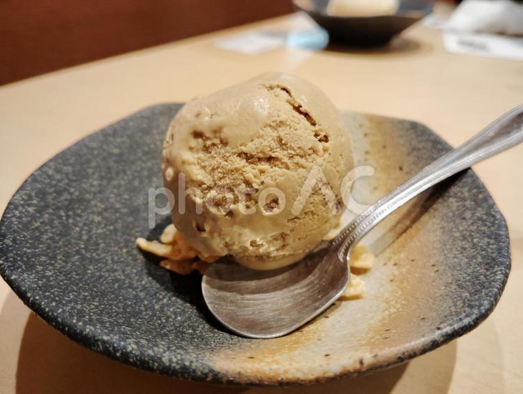 ほうじ茶アイス ほうじ茶アイス,アイス,アイスクリームの写真素材