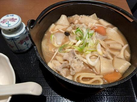 大分県の郷土料理『だんご汁』 大分,郷土料理,だんご汁の写真素材