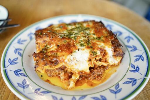 美味しいラザニア イタリア,イタリアン,ラザニアの写真素材