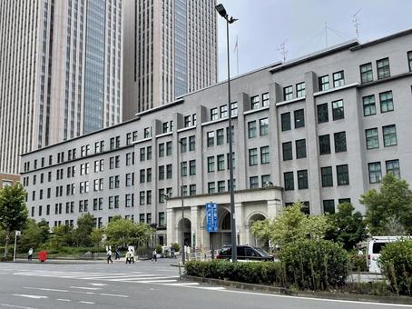 財務省本省前 財務省本省前 財務省,国税庁,中央省庁の写真素材