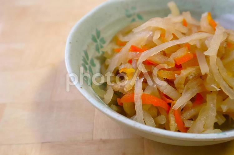切り干し大根の煮物（おふくろの味・惣菜） 切り干し大根,切り干し大根の煮物,おふくろの味の写真素材