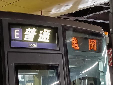 223系行先表示器 223系行先表示器 鉄道,jr,jr西日本の写真素材