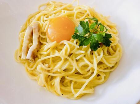 パスタ　カルボナーラ　イタリアン パスタ,カルボナーラ,イタリアンの写真素材