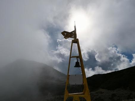 大門沢下降点 大門沢下降点 大門沢下降点,白根三山,北岳の写真素材