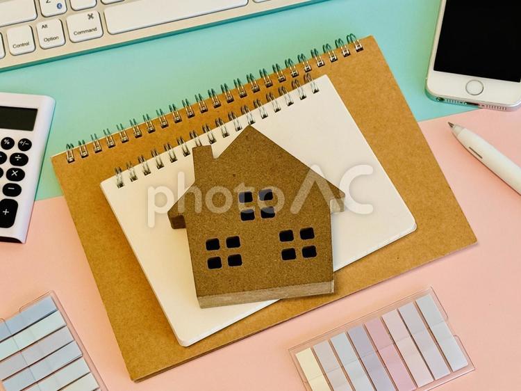 住宅ローン・不動産 家,マイホーム,不動産の写真素材