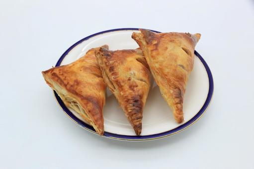 手焼きアップルパイ アップルパイ,手焼,手作りの写真素材