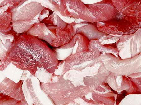 豚肉 豚肉,豚小間切れ,切り落としの写真素材