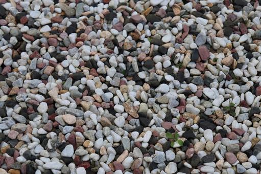 玉砂利 砂利,庭園,庭の写真素材