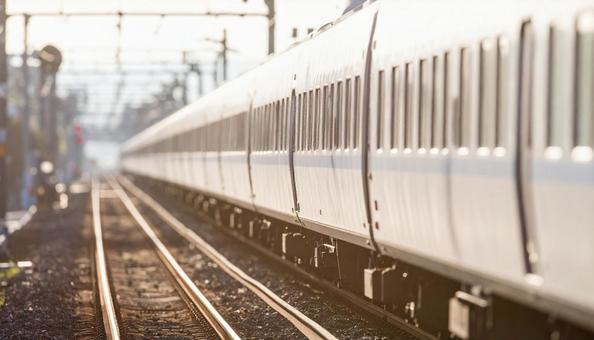 鉄道車両の側面 鉄道車両の側面の写真