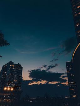 Osaka sky, JPG