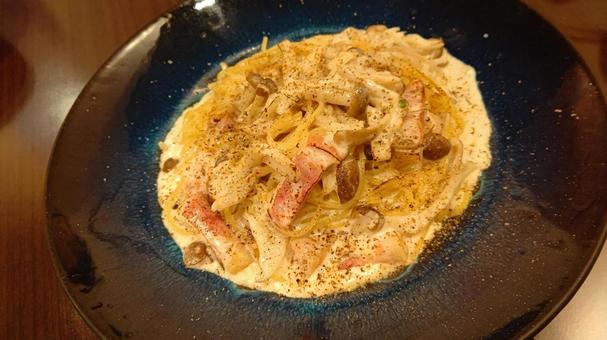 パスタ パスタ イタリアン,チーズ,レストランの写真素材