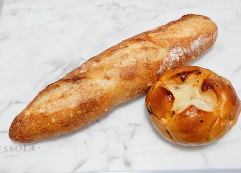 パン パン,フランスパン,バケットの写真素材