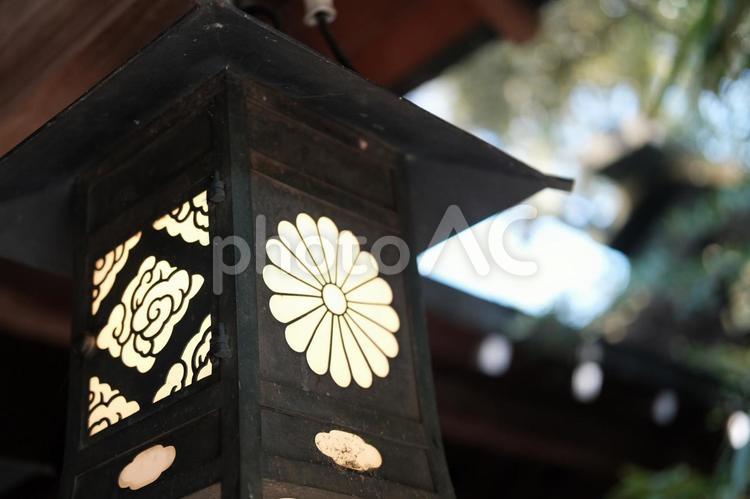 神社　灯籠 神社,灯籠,和風の写真素材