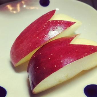 Photo, apple, fruit, rabbit, 
