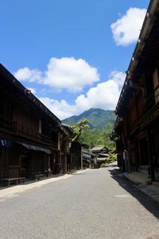 空と山と町並み② 空と山と町並み②の写真