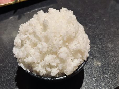 Photo, white rice, heaping, rice, 