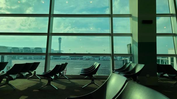 空港の何気ない景色 空港の何気ない景色 空港,エアポート,待つの写真素材