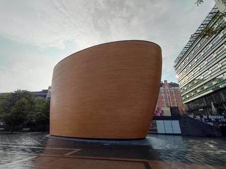 カンピ礼拝堂 カンピ礼拝堂 フィンランド,ヘルシンキ,礼拝堂の写真素材