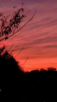 夕焼け 夕暮れ,夕焼け,空の写真素材