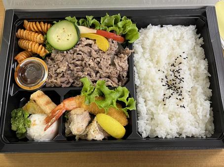 お弁当 お弁当 弁当,お弁当,テイクアウトの写真素材