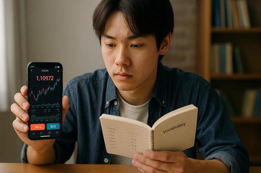 語学学習と投資アプリ 語学学習と投資アプリの写真