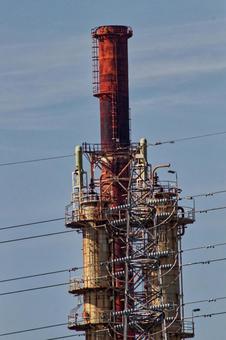 堺の風景イメージ素材 堺,大阪,工場の写真素材