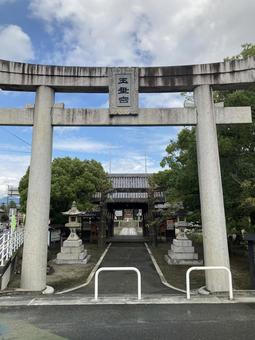 玉垂宮・大鳥居 玉垂宮・大鳥居の写真