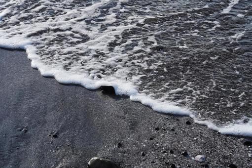 神奈川 真名瀬海岸9 真名瀬海岸,真名瀬漁港,砂浜の写真素材