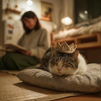 王冠をかぶって眠る愛しの推し 王冠をかぶって眠る愛しの推しの写真