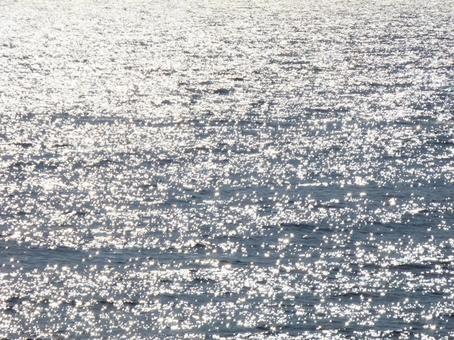 夏の海のきらめき 夏の海のきらめきの写真