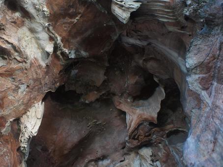 Photo, a stalactite, limestone, cave, 