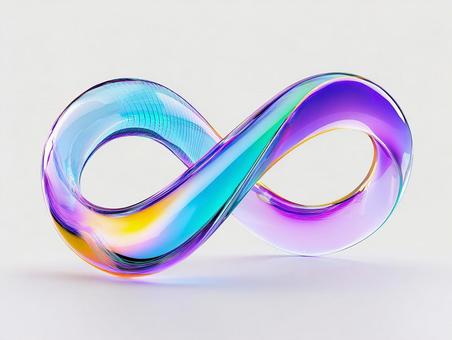 透明感あふれる3Dインフィニティ 透明感あふれる3Dインフィニティの写真