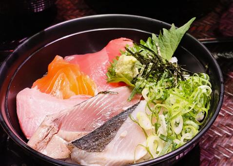 海鮮丼 海鮮丼 海鮮丼,美味しい,グルメの写真素材