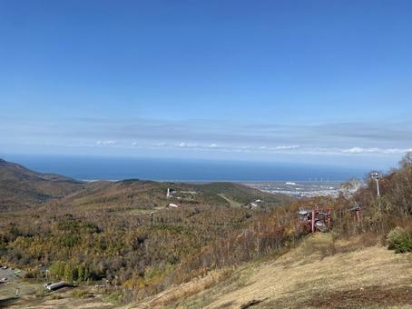 手稲山からの景色 手稲山からの景色の写真
