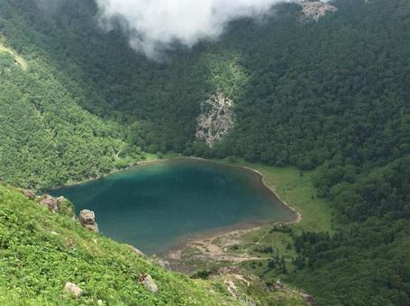 白根山の風景 白根山の風景の写真