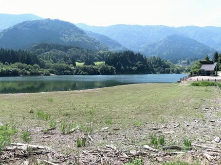 湖 湖 湖,池,泉の写真素材