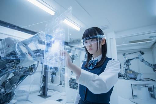 理系女子高生 理系女子高生の写真