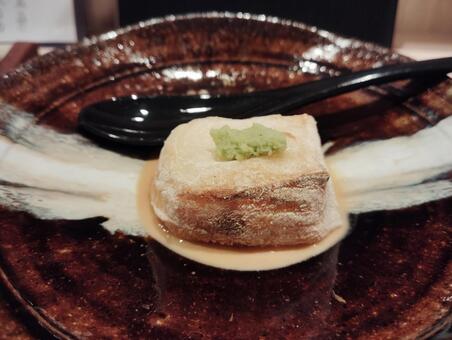 焼き胡麻豆腐 焼き胡麻豆腐,胡麻豆腐,豆腐の写真素材