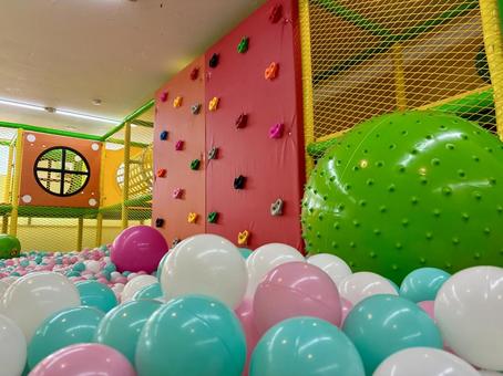 Photo, kids park, cushion, safety, 