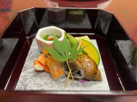 懐石料理 懐石料理 懐石料理,和食,前菜の写真素材