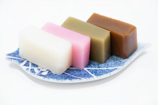 ういろう ういろう 生菓子,ういろう,お菓子の写真素材