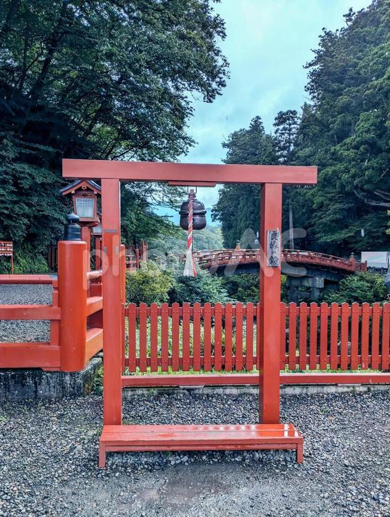 日光二荒山神社　良縁の鈴 日光,日光観光,二荒山神社の写真素材
