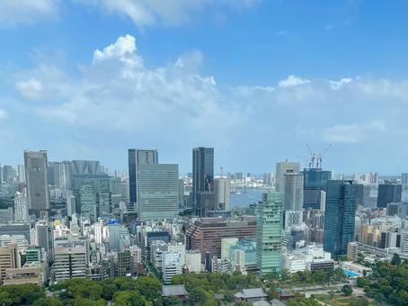 東京広域　浜松町方面 東京,港区,浜松町の写真素材