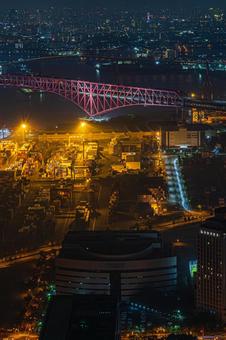 都市夜景 都市夜景の写真