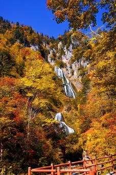 羽衣の滝 羽衣の滝 羽衣の滝,天人峡,天人峡温泉の写真素材