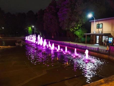 噴水ショー 噴水ショーの写真