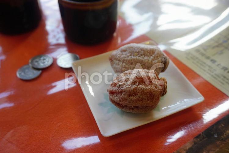 ひととき 柿,秋,美味しいの写真素材